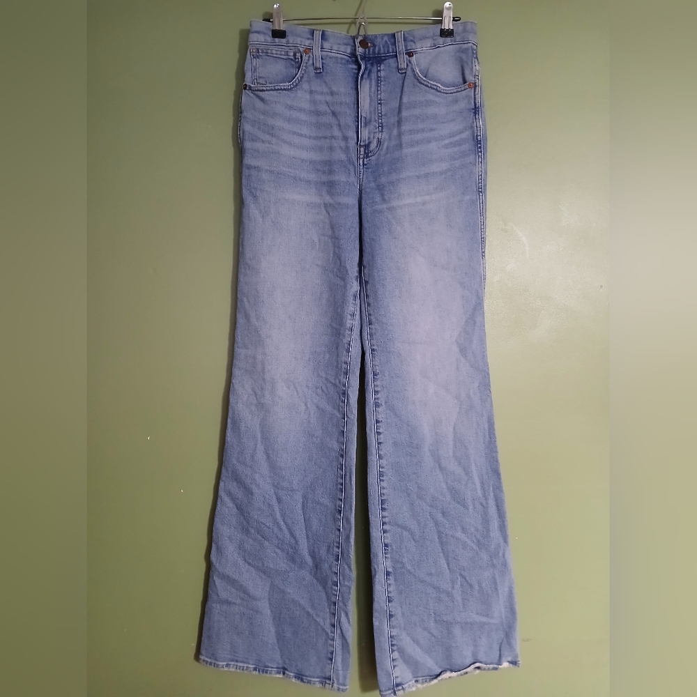 Madewell Light Wash Flare Jeans
